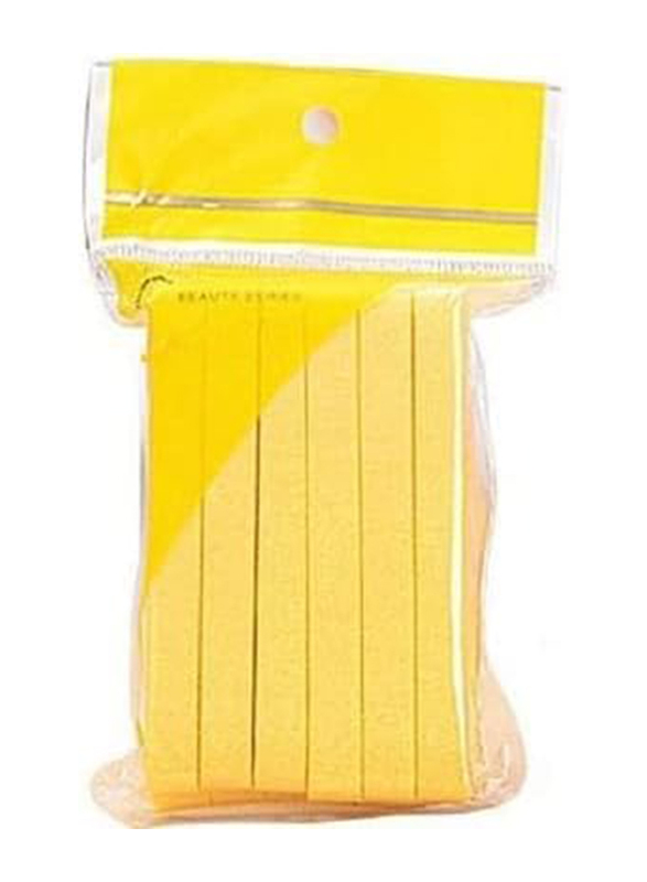La Perla Tech Compressed Facial Sponges Round Makeup Sponges, Yellow