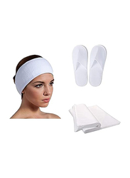 I.E. Saving Hygiene Kit-3 Spa Headband Disposable Hair Caps, 30 Pieces