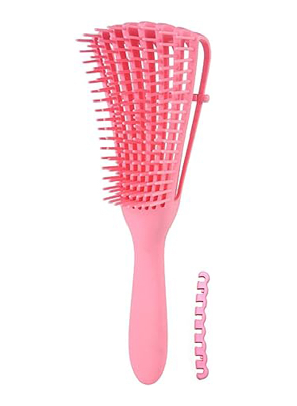 La Perla Tech Hair Detangler Brush Natural Wet Detangling Brush for Kinky Curly Hair, 1 Piece