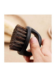 La Perla Tech Beard Portable Brush for Men's Beard, Black