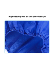 Disposable Non-Woven Spa Elastic Shorts for Women and Men, Blue