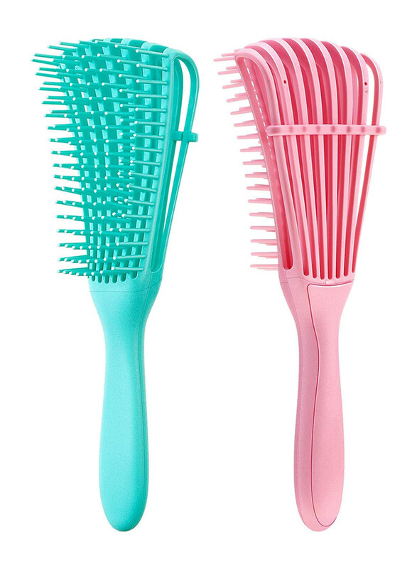 Detangling Brush for Hair Knots, Multicolour, 2 Pieces