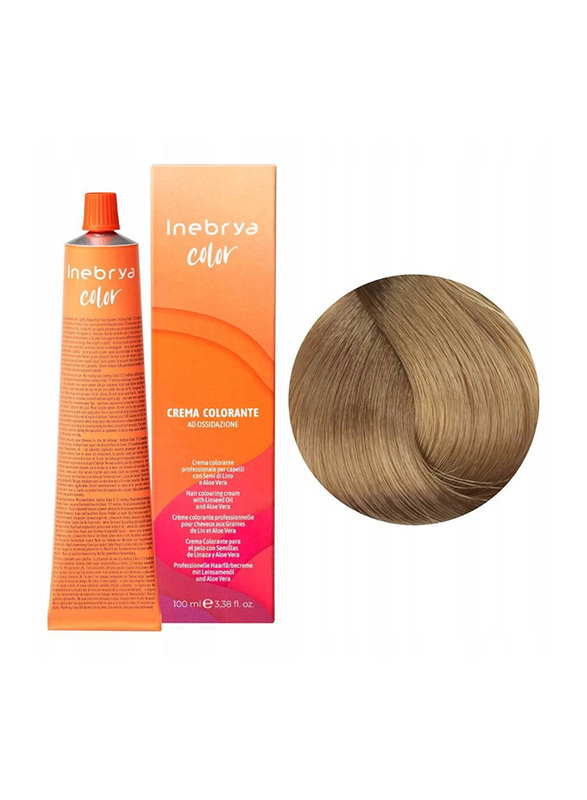 Inebrya Professional Hair Colouring Cream, 100ml, 9.0 Very Light Natural Blonde