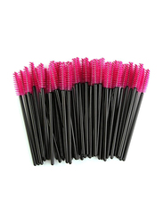 La Perla Tech Eyelash Brush, 50 Pieces, Black/Pink