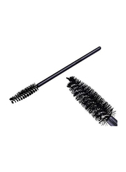 Disposable Brush Kits for Eyelash Extensions & Eyebrow Brush, 50 Pieces, Black