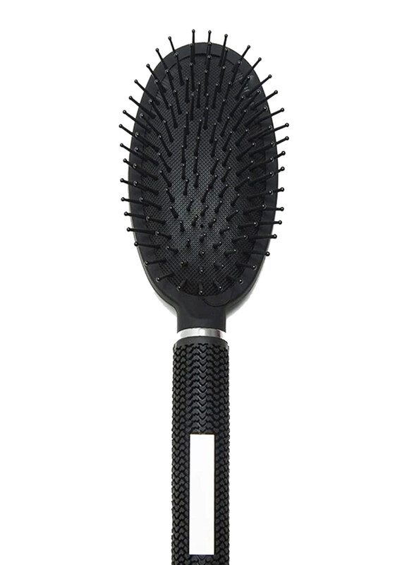 

Generic Cushion Hair Brush for All Hair Types, Black