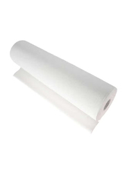 Roial Disposable Bed Sheets Roll, 1000g, White