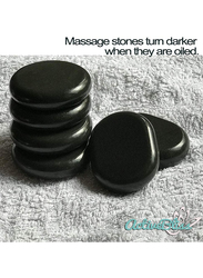 ActiveBliss Large Essential Massage Stones Set, 6 Pieces