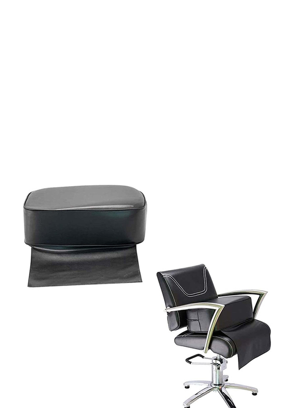 YXMxxm Salon Barber Cushion Child Booster Seat Salon Spa Equipment Styling Chair, Black