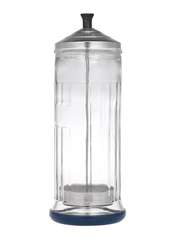 

Anself Professional Salon Barber Disinfection Sterilizer Jar, Clear