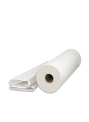 La Perla Tech Perforated Disposable Non-Woven Bed Sheet, 80x180cm, 50 Sheets, White