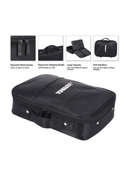 Anself Travel Storage Barber Bag, Black