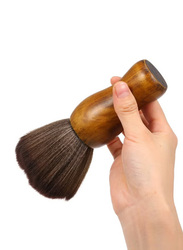 Barber Hair Neck Duster Brush, Brown