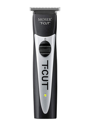 Moser T-Cut Professional Cord/Cordless Trimmer with T-Blade, 1591-0170, Black