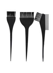 Hair Dye Brush Kit, 4 Pieces, PF-040, Black