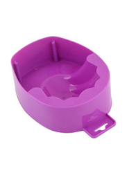 Nail Art Hand Wash Remover Soak Bowl, Purple