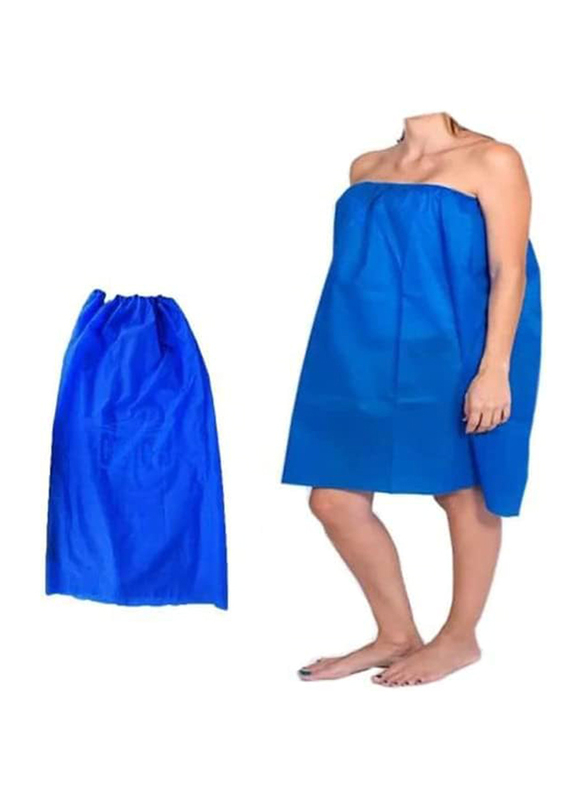 La Perla Tech Disposable Tube Gown, 10 Pieces, Blue