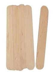 Zip Rayson Wax Applicator Sticks, 300 Pieces, Brown
