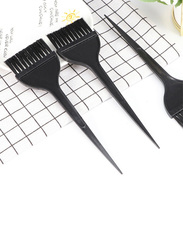 Tint Applicator Highlight Dying Brush Kit, 20.5 x 0.5 x 6 cm, 12 Pieces, Black