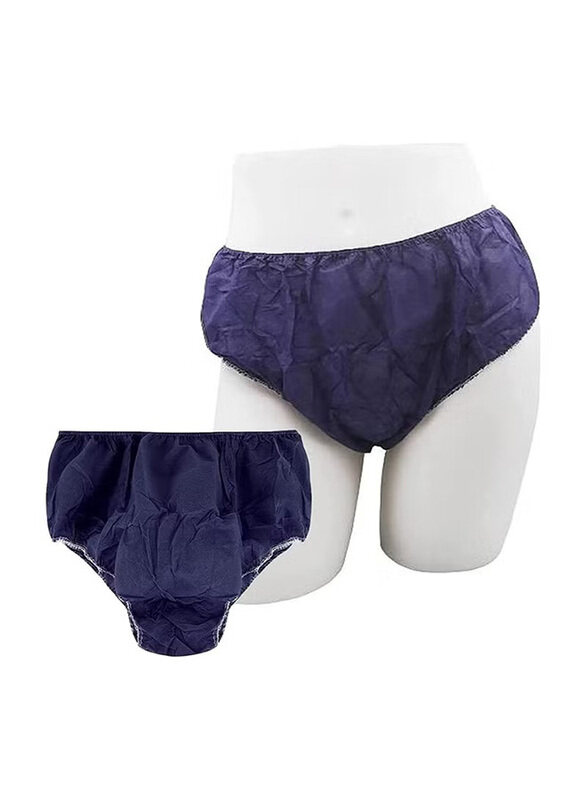 

La Perla Tech Disposable Women's Spa Panties, 100 Pieces, Blue