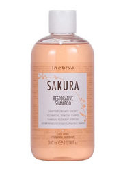 Inebrya Sakura Restorative Shampoo for All Hair Types, 300ml
