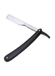 La Perla Tech Professional Barber Straight Edge Razor for Men, Black