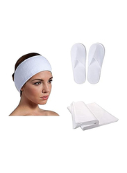 I.E. Saving Hygiene Kit-3 Spa Headband Disposable Hair Caps, 30 Pieces