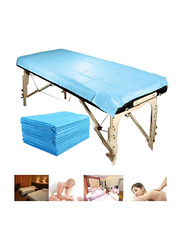 Disposable Sheets,Beauty Salon Safe And Hygienic Sterile Nursing Pad,Soft And Comfortable, Blue