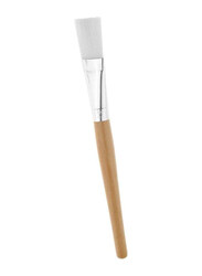 Wooden Face Mask Cream Brush, Beige