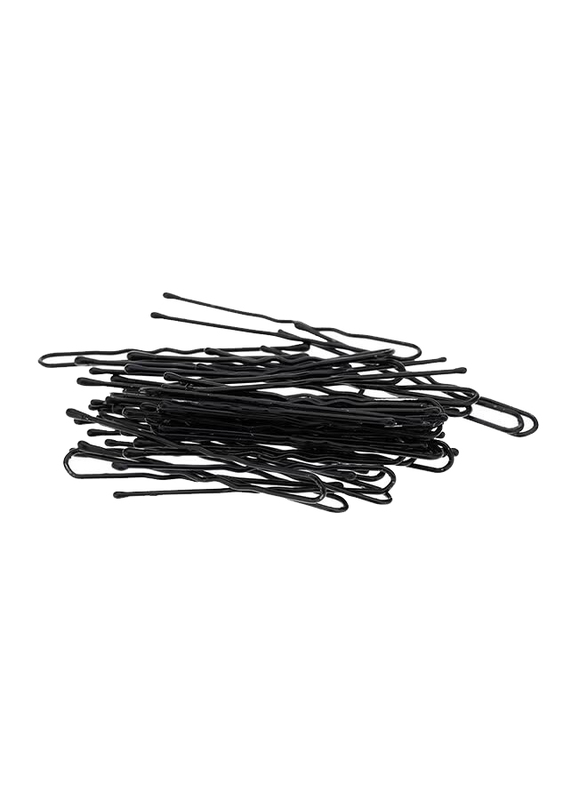 Hair Styling Bobby Pin Set, Black, 50 Pieces