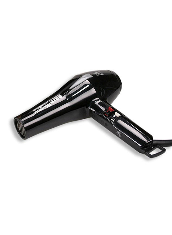 NG Super Energy 3700 Hair Dryer, Black