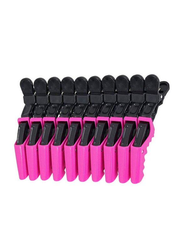 

La Perla Tech Crocodile Sectioning Hair Clips for All Hair Types, 10-Pieces