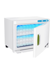 La Perla Tech 23L Sterilizer Disinfection Hot Heater Cabinet Towel Warmer, White