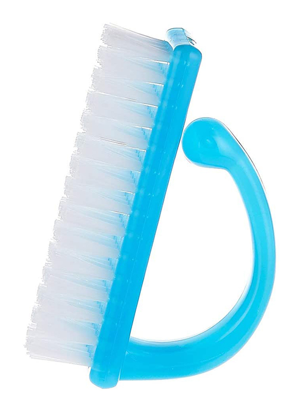 Manicure and Pedicure Nail Brush, Blue