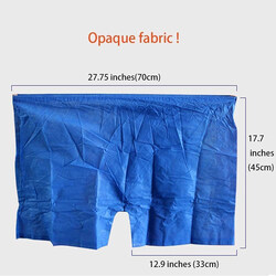 La Perla Tech Disposable Men's Non- Woven Boxer Shorts, 10 Pieces, Blue