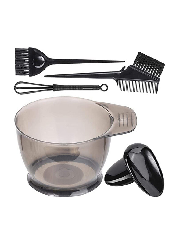 

‎la Perla Tech La Perla Tech Hair Dye Brush & Bowl Set, 6 Pieces, Black