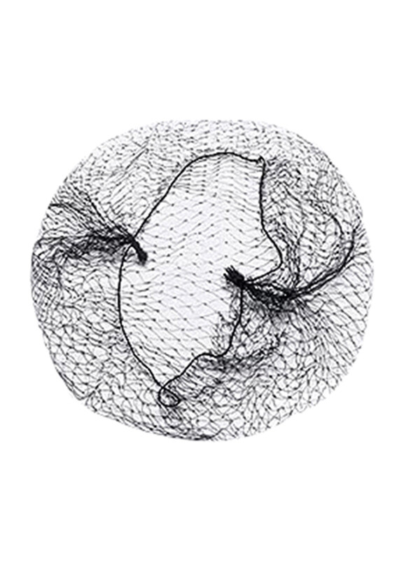 

‎la Perla Tech La Perla Tech Invisible Elastic Edge Mesh Nylon Invisible Breathable Hairnet, 144 Pieces, Black