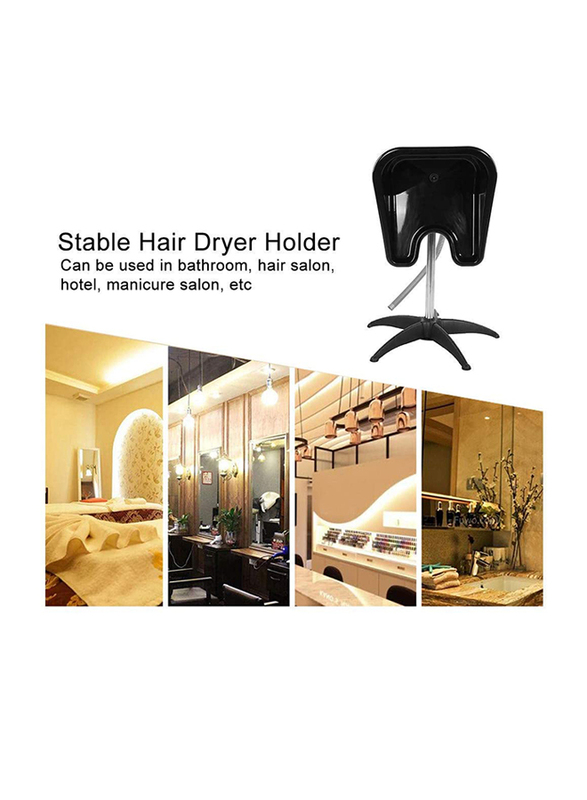 SHKY Adjustable Height Portable Salon Hairdressing Shampoo Sink Washing with Drain Hose, Black