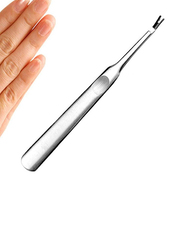 Stainless Steel Nail Edge Dead Skin Remover, Silver