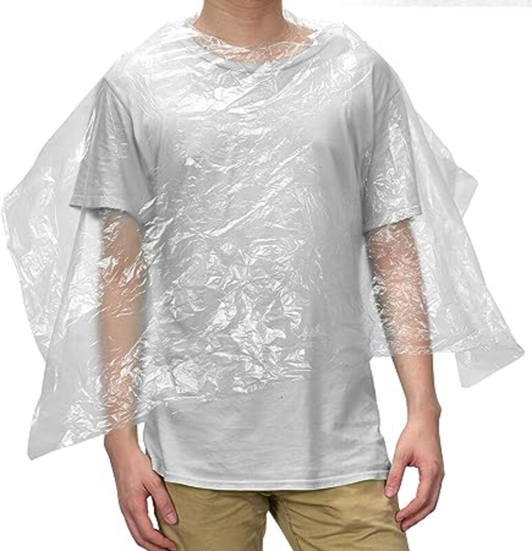 

Amabel Disposable Barber Shampoo Haircut Cape, 100cm x 90cm, 50 Pieces