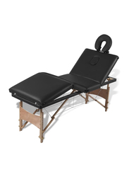 Jenny La Perla Tech 4 Section Luxury Portable Massage Table with Carry Case