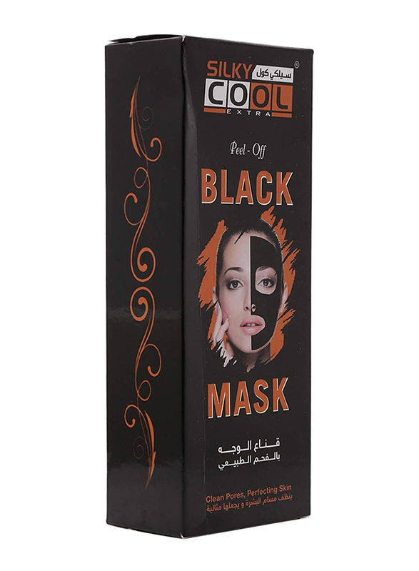 Silky Cool Extra Peel-Off Black Mask, 100ml
