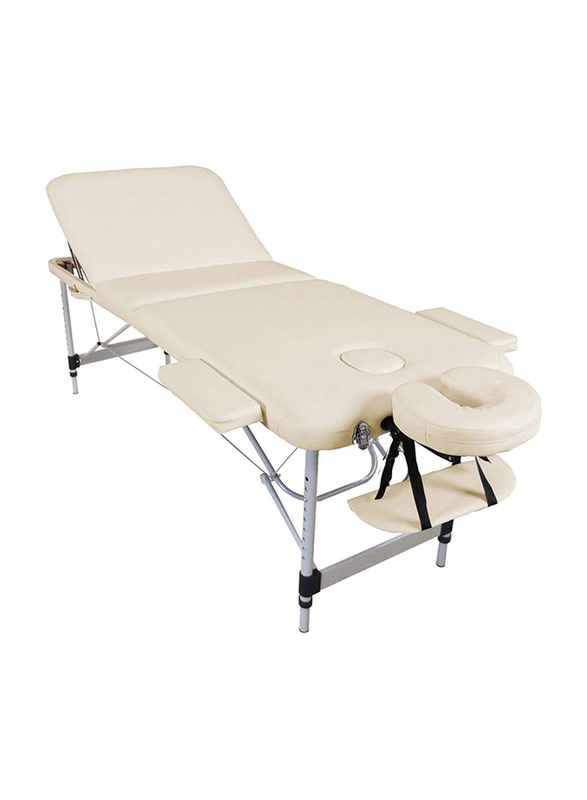 Medibeauty Foldable Massage Bed, Beige