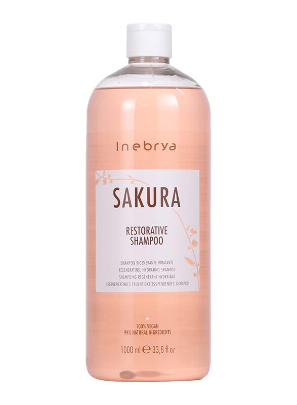 

Inebrya Sakura Restorative Shampoo for All Hair Types, 1000ml