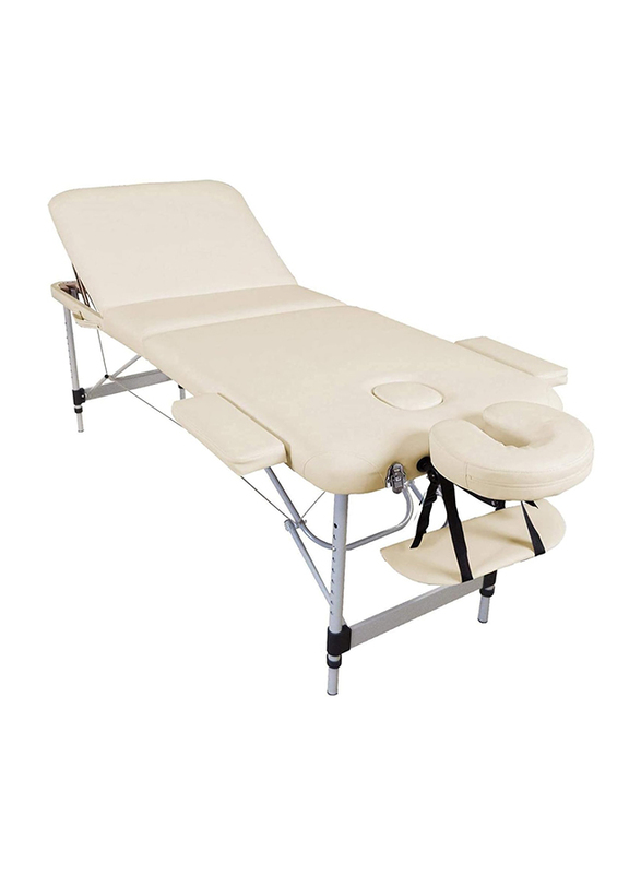 I.E. PU Leather Aluminum Feet Massage Table