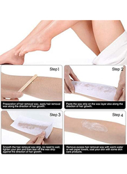 Foonee Disposable Non-Woven Hair Removal Wax Strip, 100 Strips