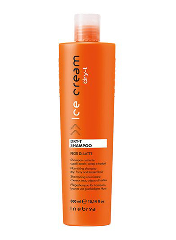 Inebrya Ice Cream Dry-T Shampoo for Dry Hair, 300ml