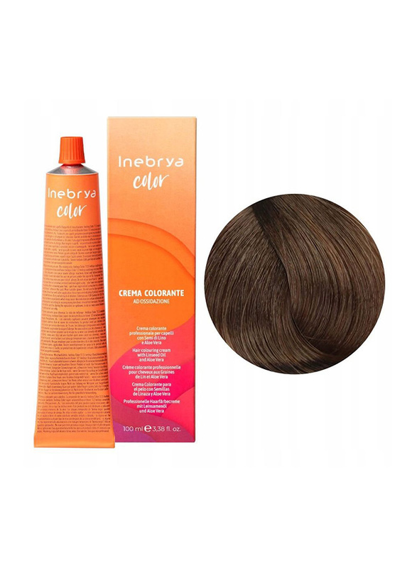 Inebrya Professional Hair Colouring Cream, 100ml, Blonde 7.0