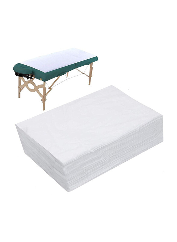 

Aqueenly Spa Bed Sheets Disposable Massage Table Sheet, 20 Pieces