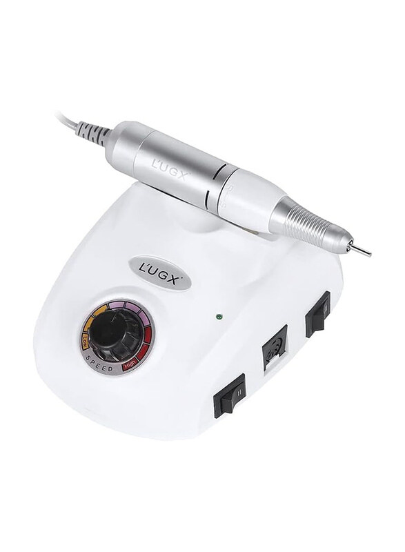 Professional Nail Drill Machine Electric polisher 35000 RPM, White